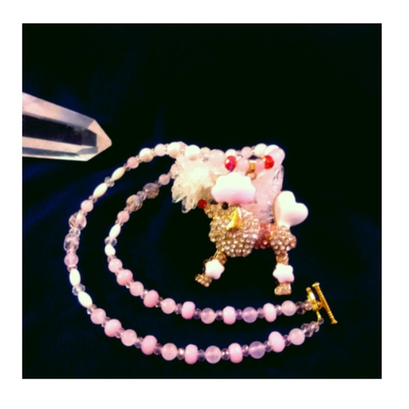 Pink Poodle Necklace - Picture 5 of 7
